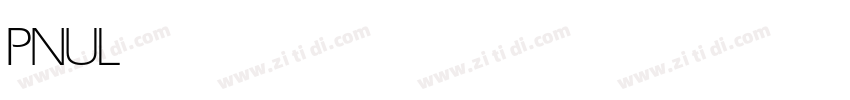 PNU Light字体转换